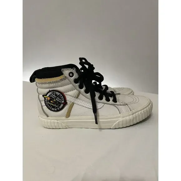 Size 6 Mens- VANS NASA x Sk8- 46 MTE DX High Space Voyager Tr White/ Marshmallow - Picture 5 of 9